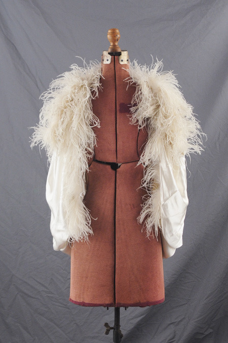 Vintage Ostrich Cape